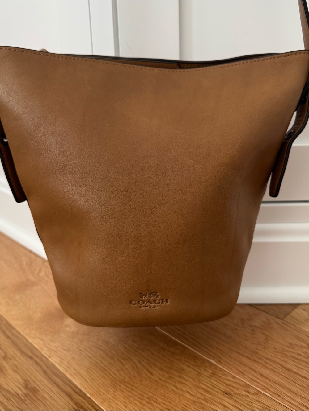 Coach Bleecker Leather Sport Mini Duffle Bucket Shoulder Bag 32281 - Picture 8 of 15